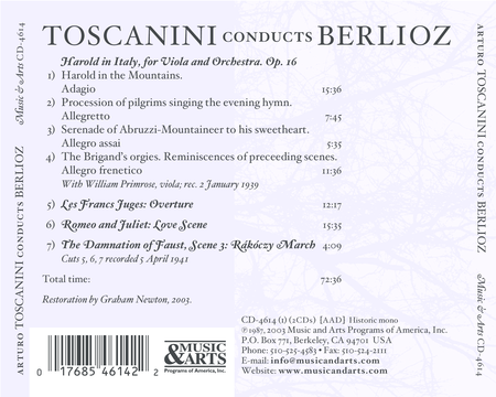 Toscanini Conducts Berlioz