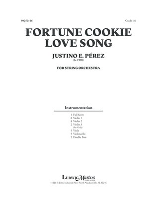 Book cover for Fortune Cookie Love Song