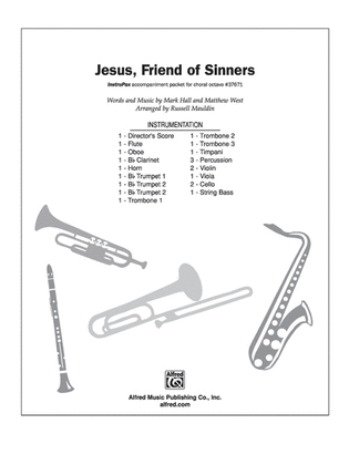 Jesus, Friend of Sinners