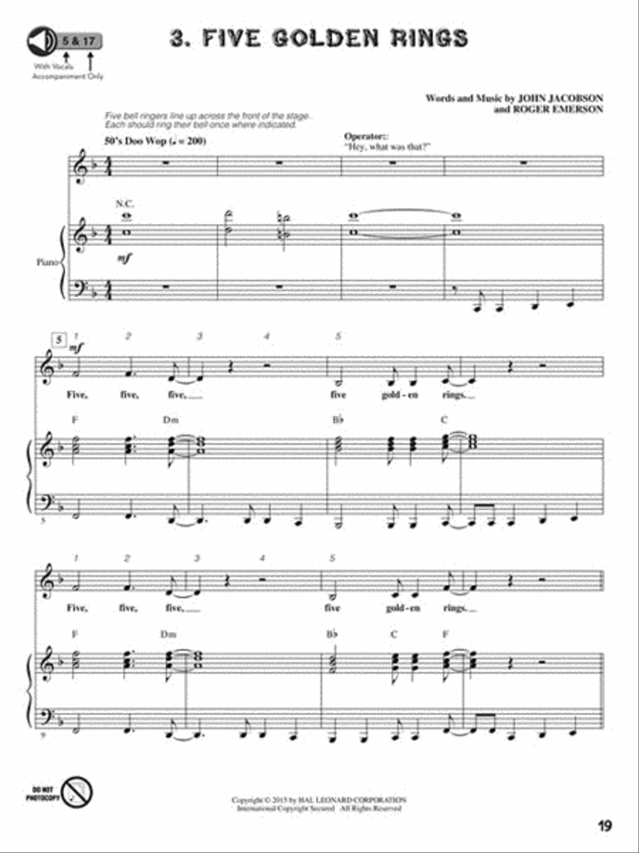 A Party in a Pear Tree Choir scores gallery preview page 4