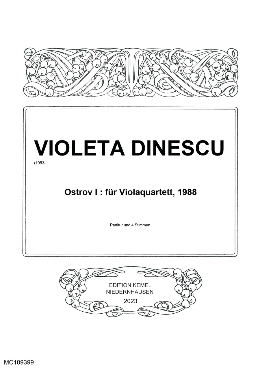 Ostrov I Ostrov I Viola scores gallery preview page 1