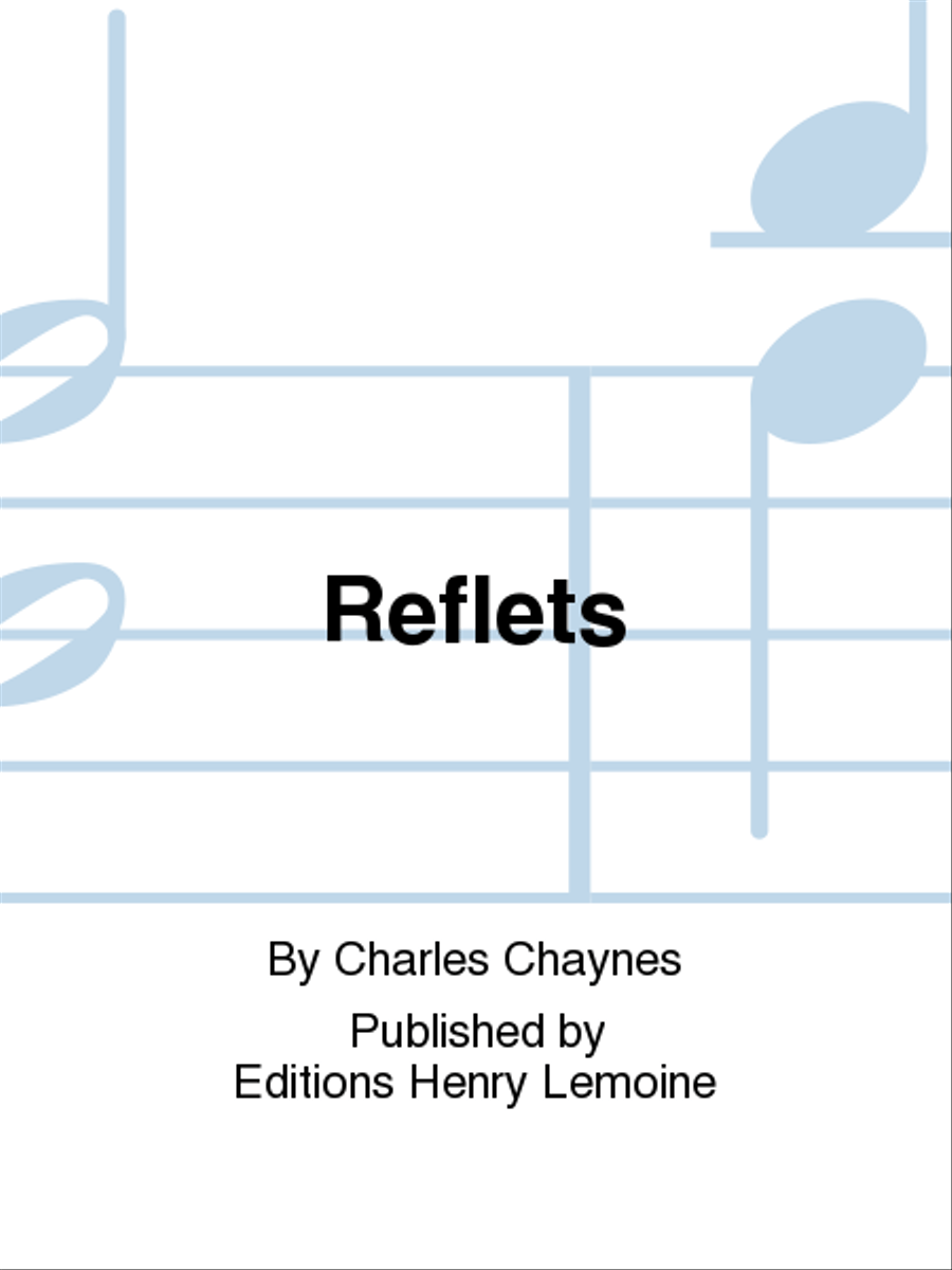 Reflets Violin Solo scores gallery preview page 1