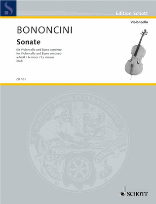 Book cover for Sonata A minor