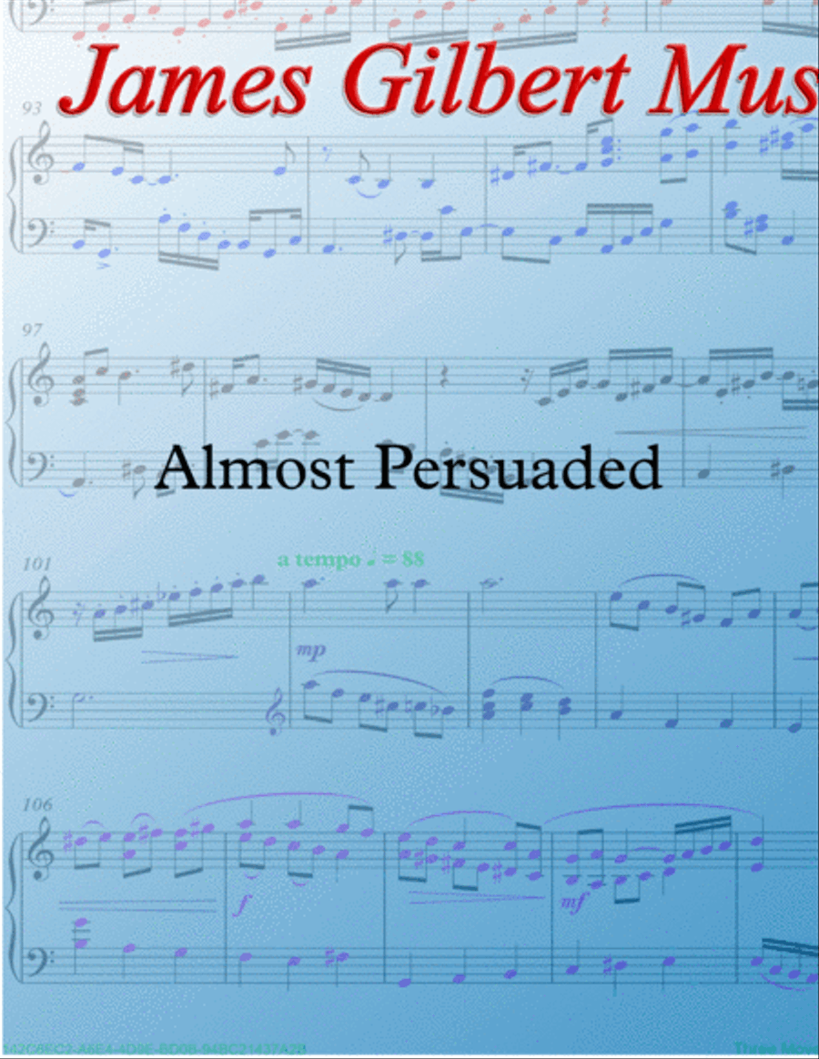 Almost Persuaded Small Ensemble scores gallery preview page 3