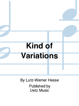 Book cover for Kind of Variations