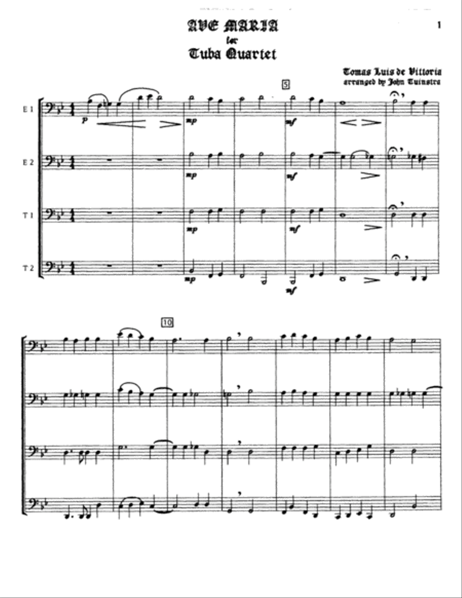 Ave Maria EETT scores gallery preview page 2