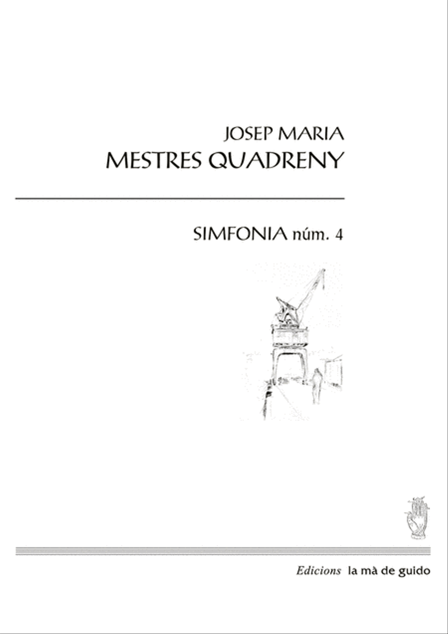 Simfonia núm. 4 Full Orchestra scores gallery preview page 1