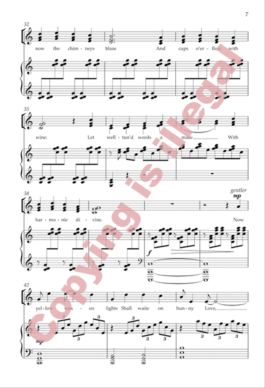 Winter Lullabies (Choral Score) SA scores gallery preview page 8