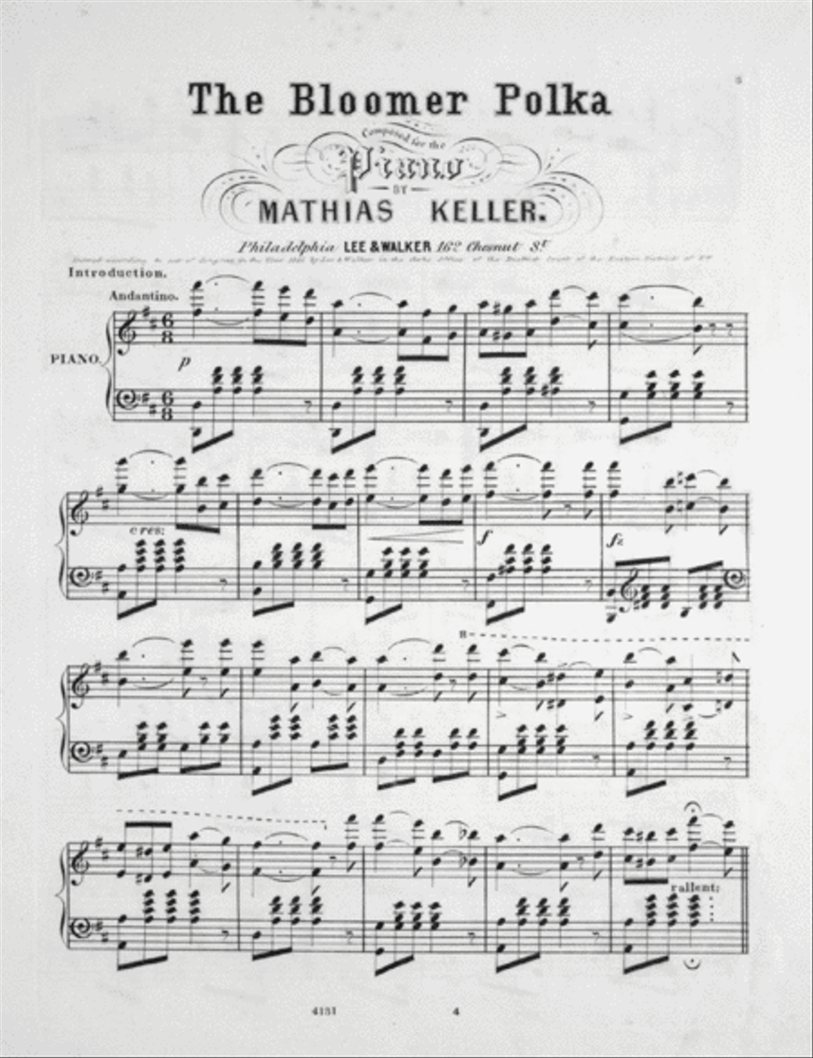 The New Costume Polka Piano Solo scores gallery preview page 2