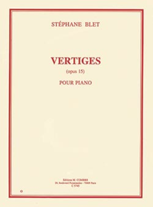Book cover for Vertiges Op. 15
