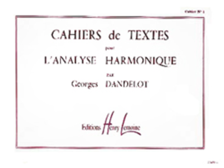 Cahiers De Textes L