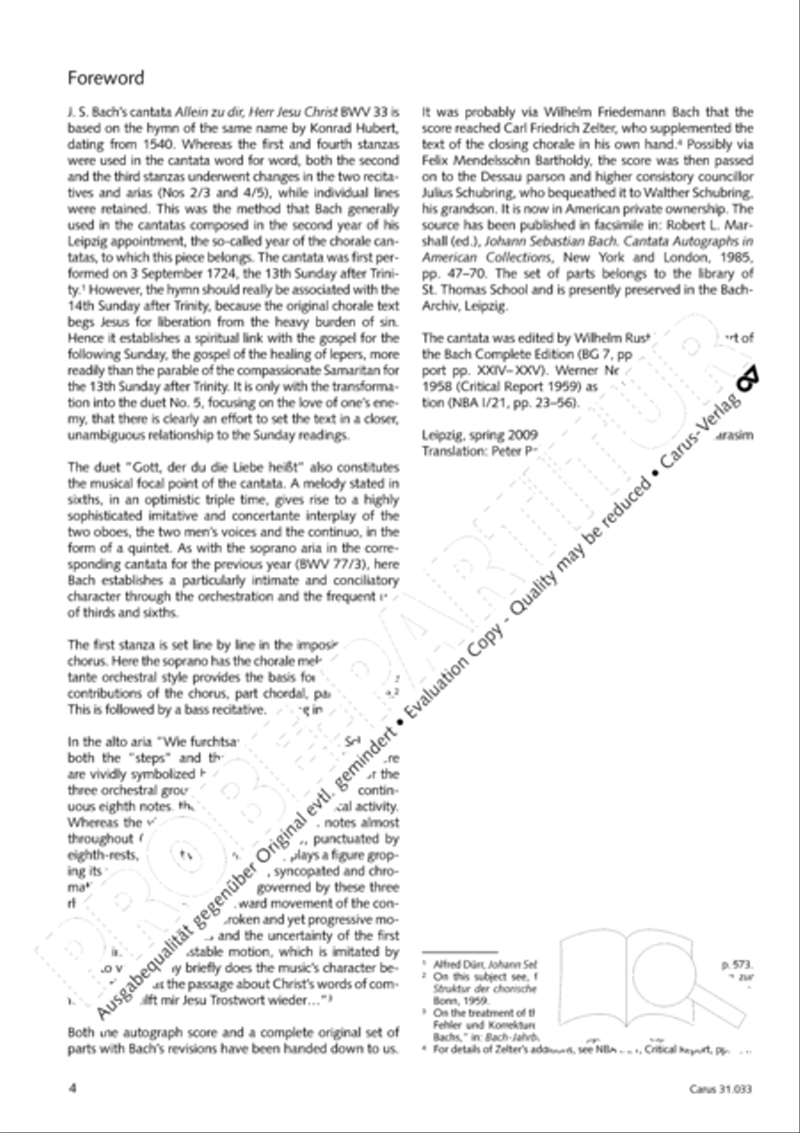 Lord Jesus Christ, in thee alone (Allein zu dir, Herr Jesu Christ) ATB scores gallery preview page 5