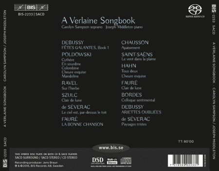 A Verlaine Songbook