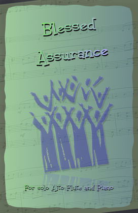 Book cover for Blessed Assurance, Gospel Hymn for Alto Flute and Piano