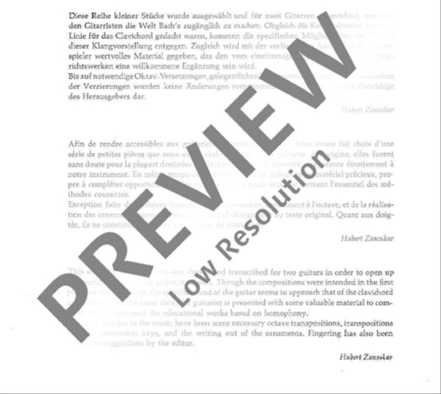 16 Little Pieces Classical Guitar scores gallery preview page 4
