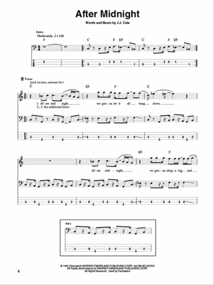 Eric Clapton Eric Clapton Electric Guitar scores gallery preview page 3