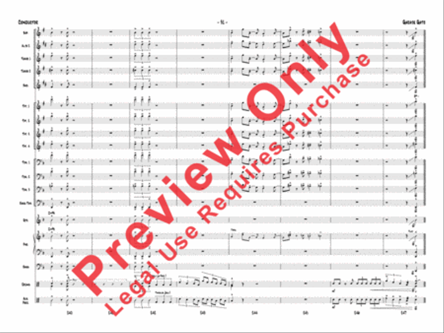 Garaje Gato Garaje Gato Jazz Ensemble scores gallery preview page 52