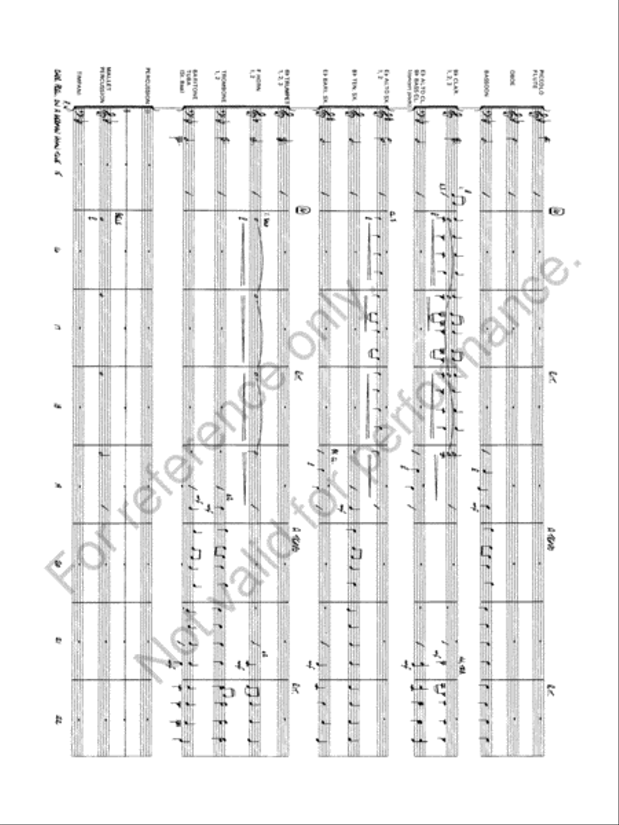 Chorale Prelude On A German Hymn Tune Concert Band scores gallery preview page 6