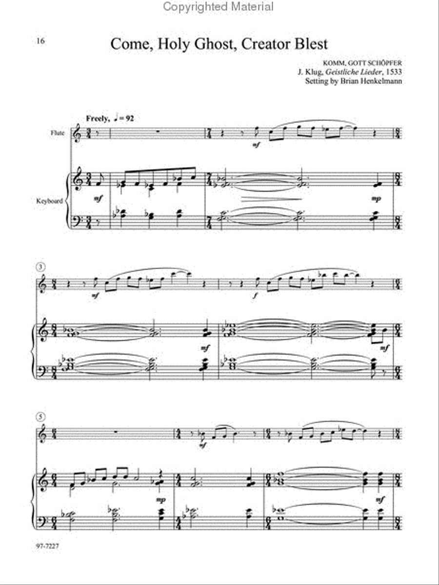 Instruments for All Seasons, Vol. I Flute Solo scores gallery preview page 7