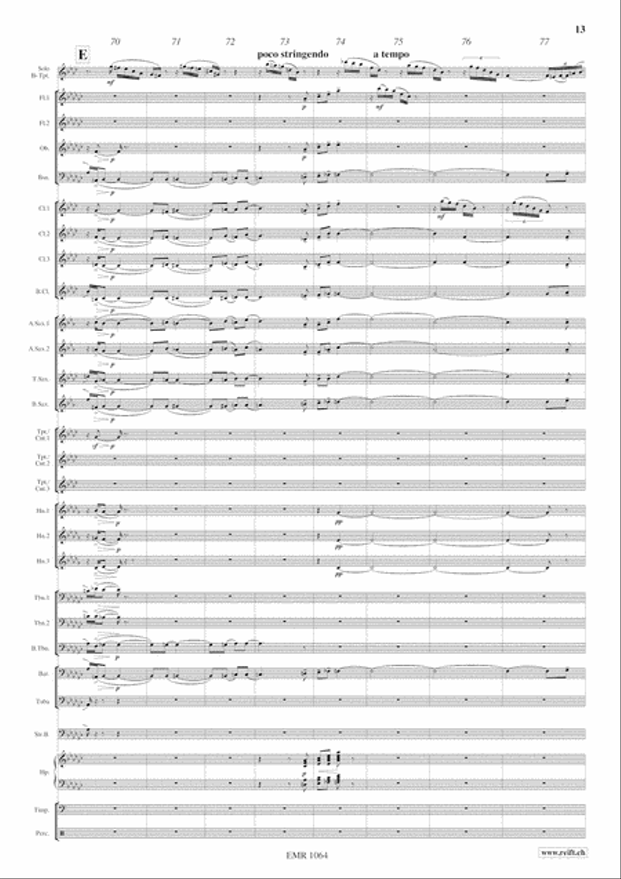 Concerto Concert Band scores gallery preview page 14