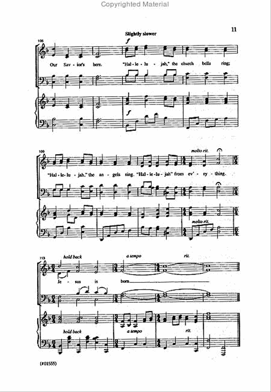 Carols of the Czech Republic - SATB 4-Part scores gallery preview page 4