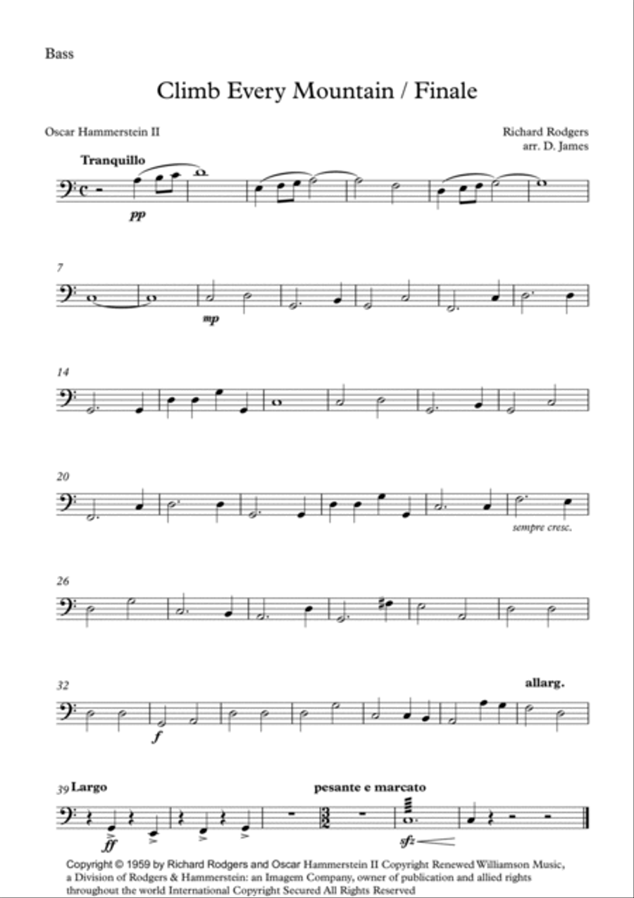 Climb Ev'ry Mountain Climb Ev'ry Mountain School and Community scores gallery preview page 3