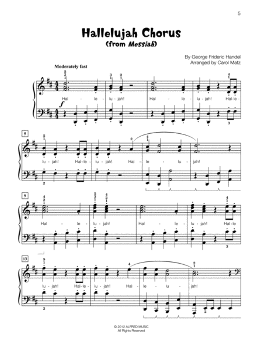 Famous & Fun Pop Christmas, Book 5 Piano Method scores gallery preview page 3