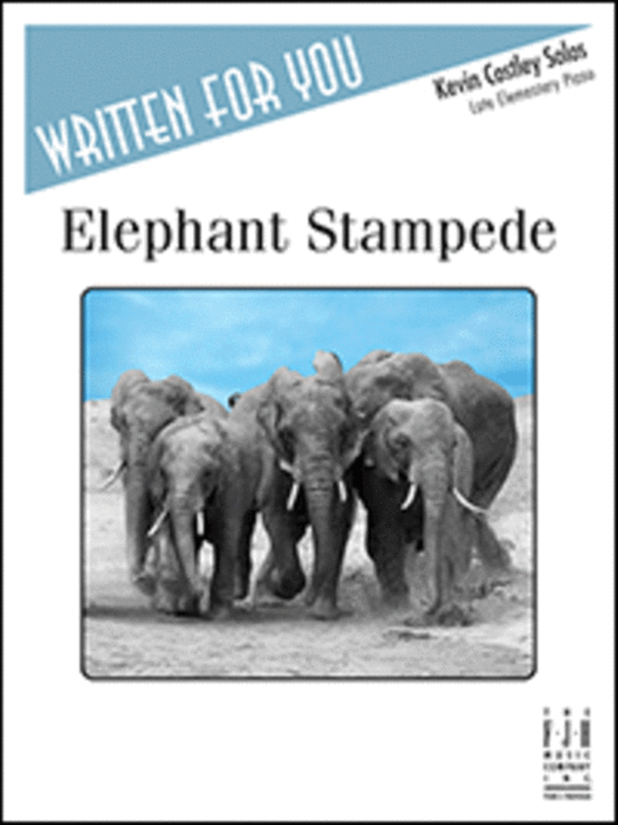 Book cover for Elephant Stampede