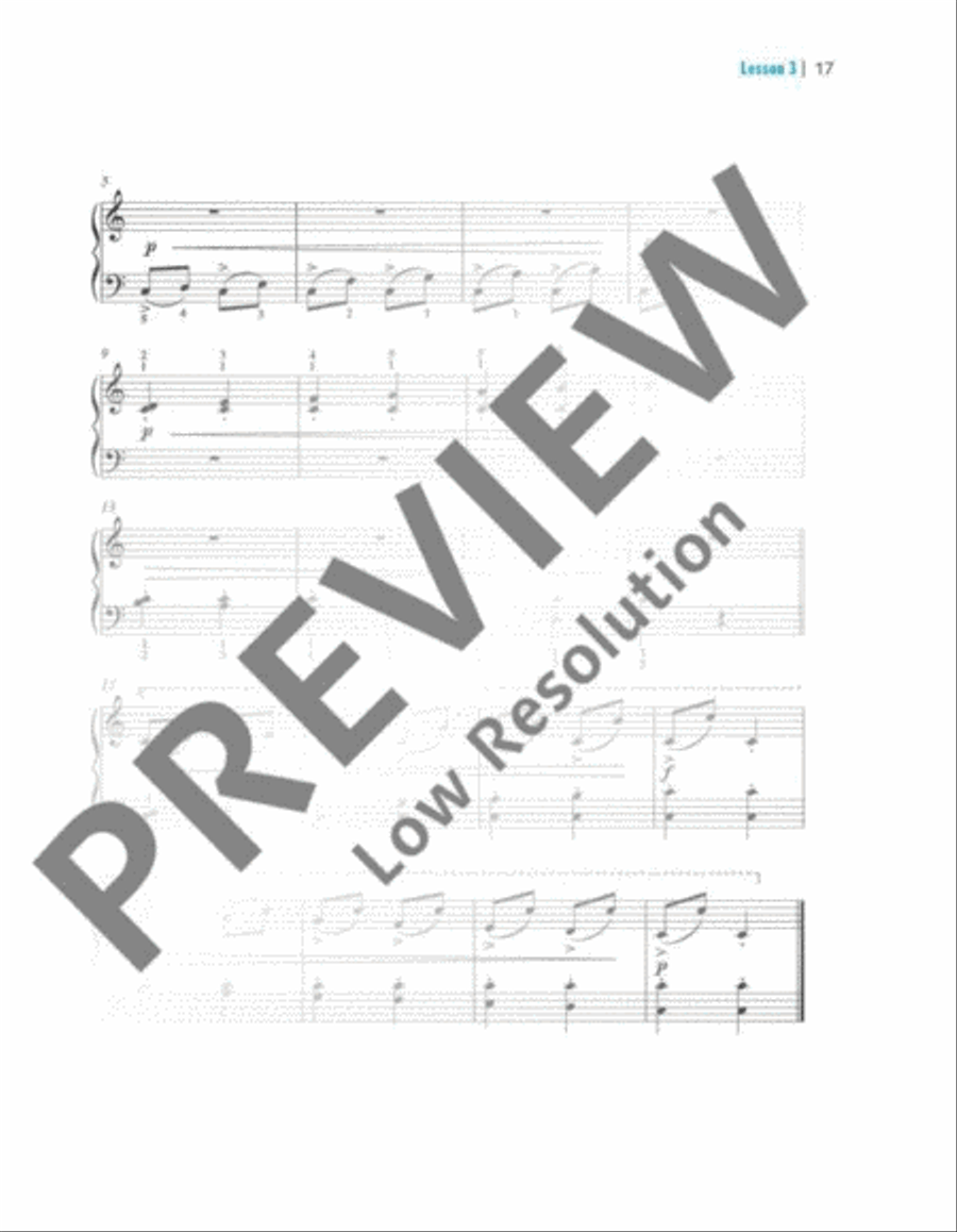 The Classical Piano Method Piano Method scores gallery preview page 18