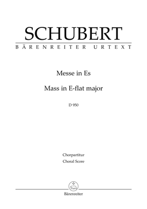 Book cover for Mass E-flat major D 950