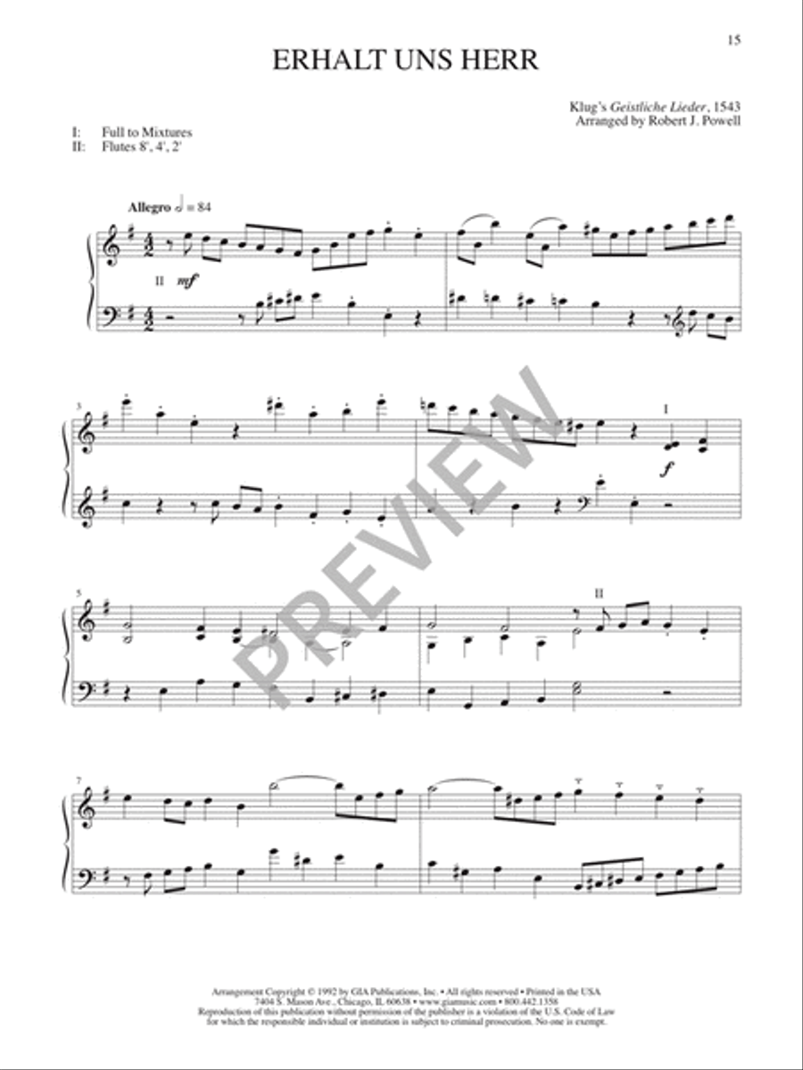 Gathered to Worship - Volume 3 Hymn Anthems scores gallery preview page 17