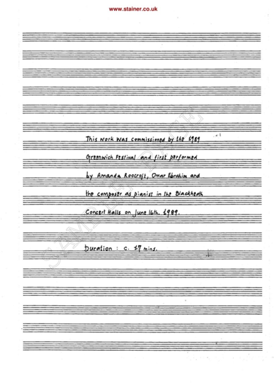 Five Rondos for Soprano, Baritone and Piano Soprano Voice scores gallery preview page 2