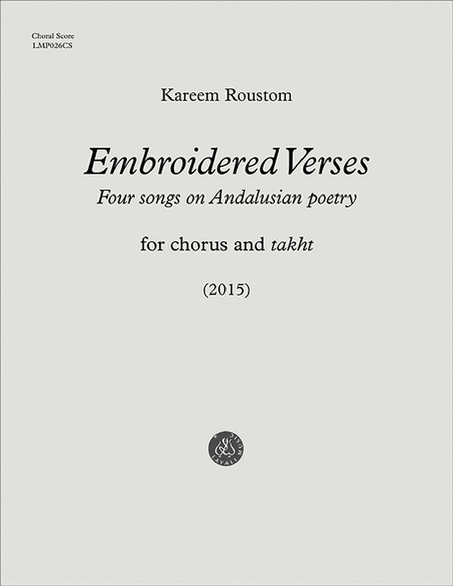 Embroidered Verses (Choral Score)