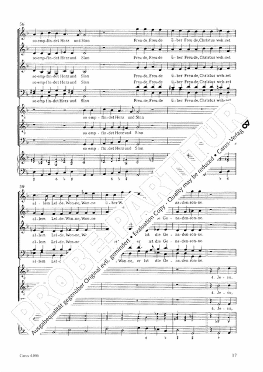Ten motets Choir scores gallery preview page 19