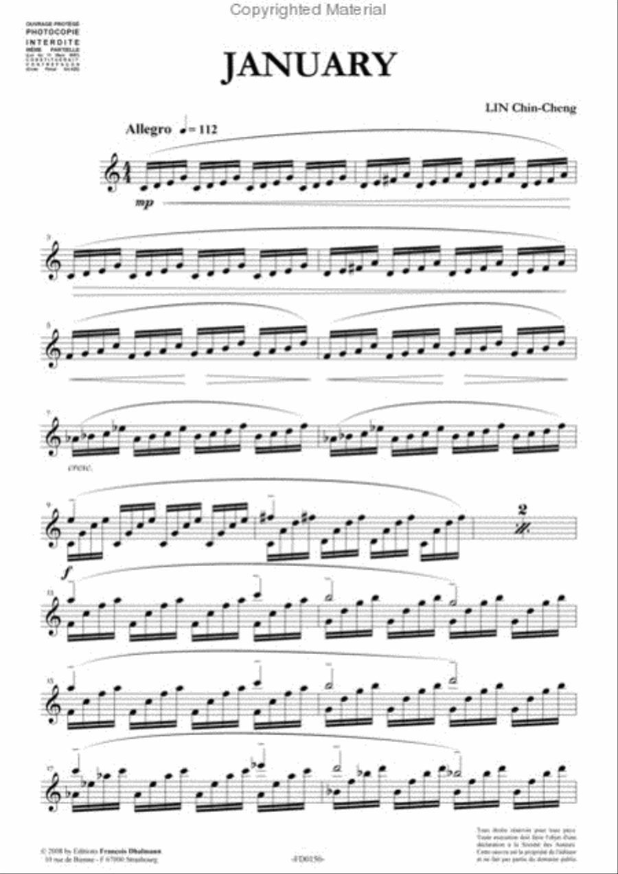 Year. Marimba album for the youth II Marimba scores gallery preview page 2
