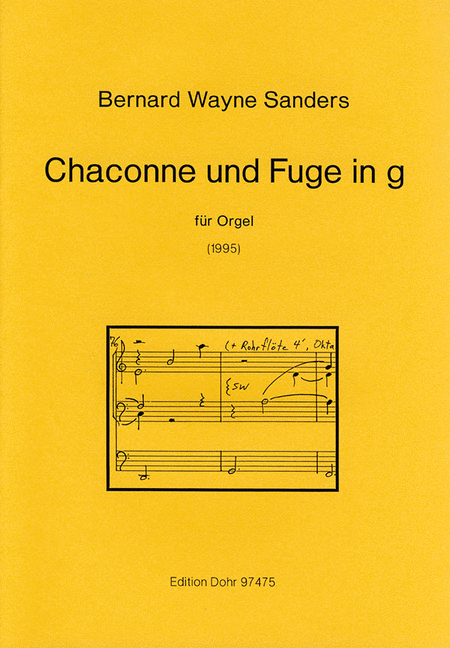 Chaconne und Fuge in g (1995)