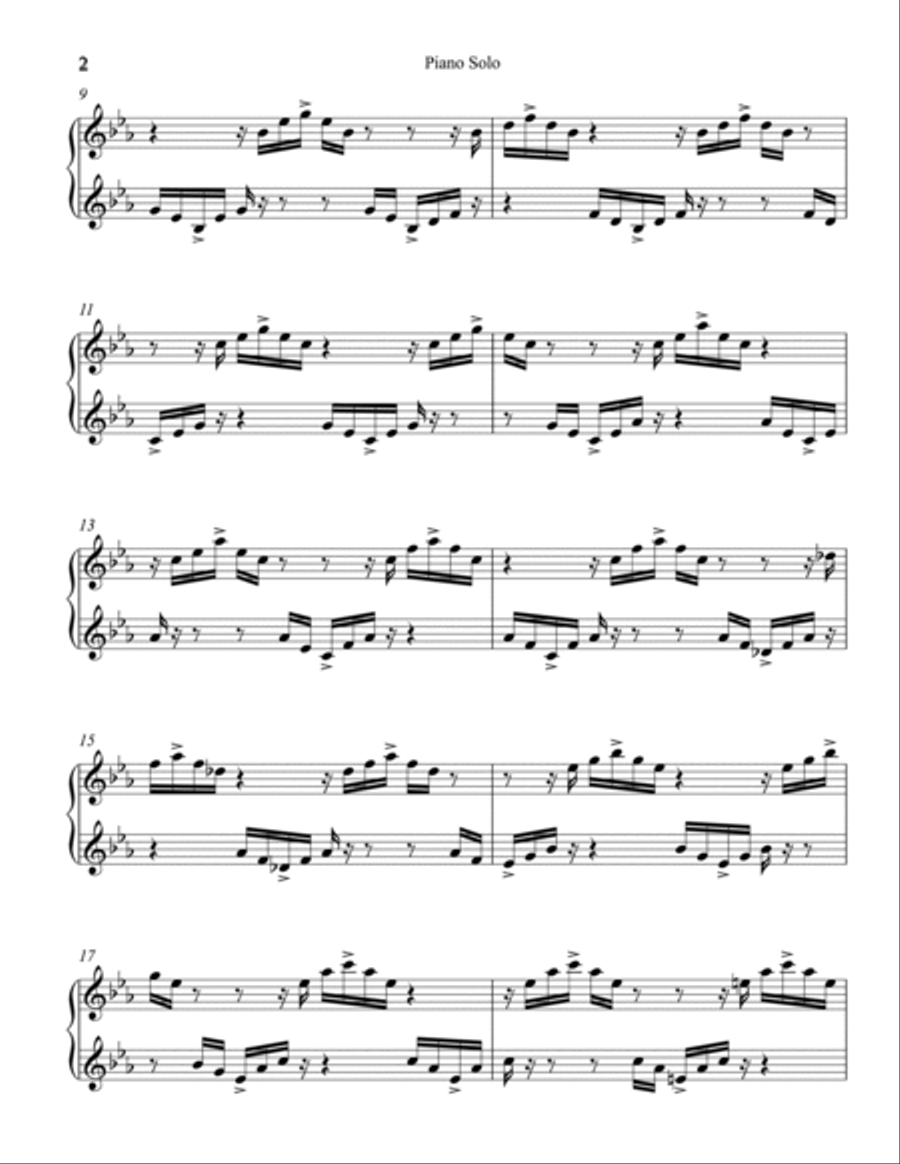 Das Schöne Fantasie Piano Solo scores gallery preview page 2