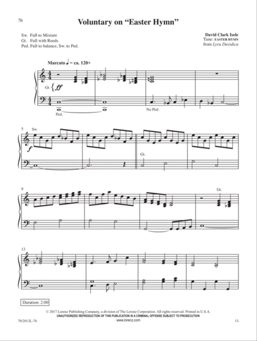 The Complete Organist, Vol. 2 Organ Solo scores gallery preview page 27
