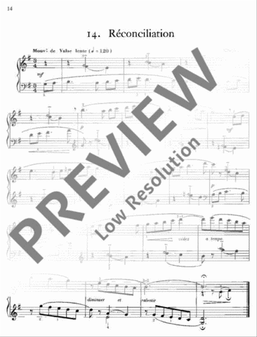 Plaisirs du Piano Piano Solo scores gallery preview page 15