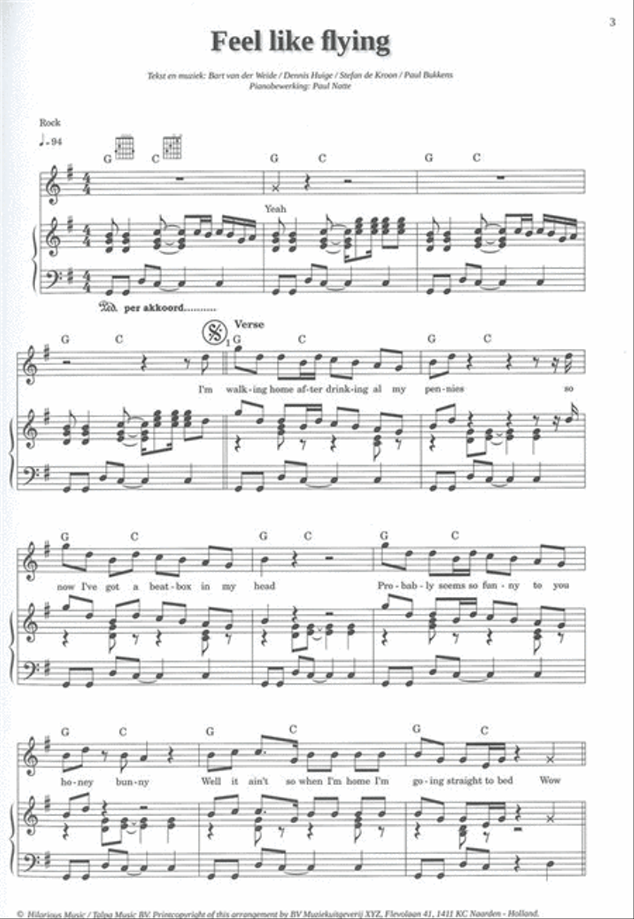 Racoon - The Singles Collection Piano, Vocal, Guitar scores gallery preview page 2