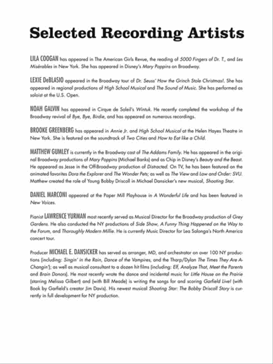 Still More Disney Solos for Kids Voice scores gallery preview page 3