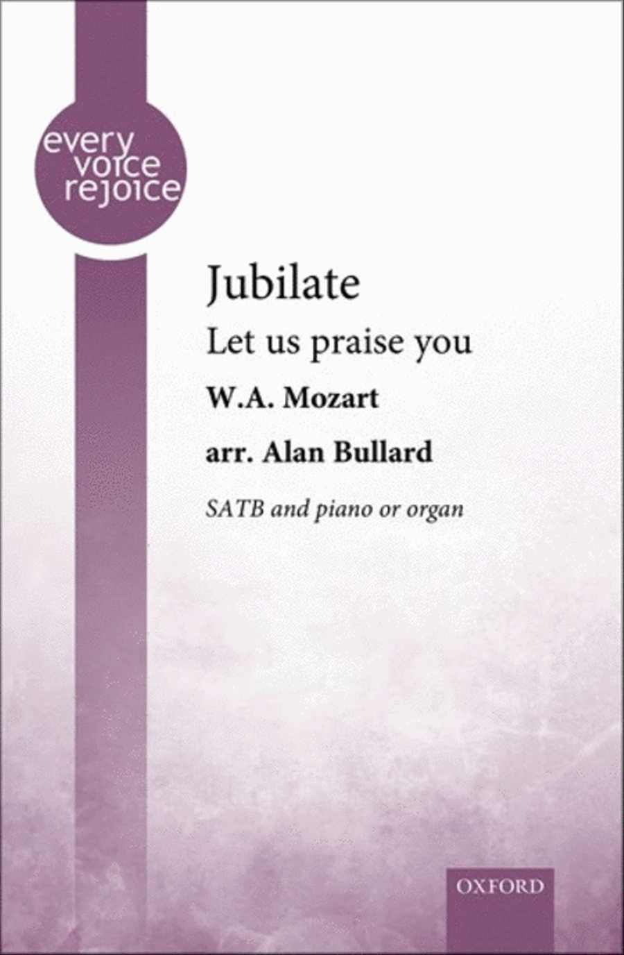 Jubilate 4-Part scores gallery preview page 1