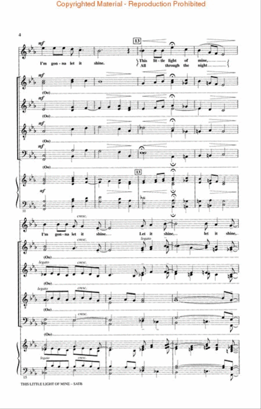 This Little Light of Mine Divisi scores gallery preview page 3