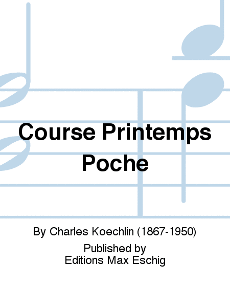Course Printemps Poche