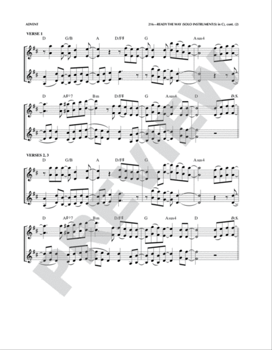 Glory & Praise Third Edition Praise scores gallery preview page 7