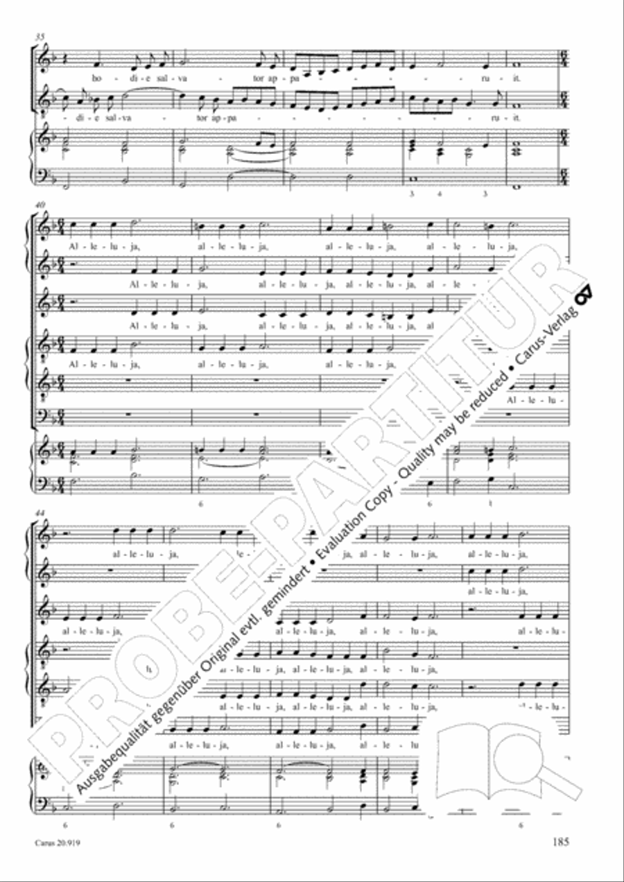 Opera varia I. Works with 1-7 parts (Complete edition, vol. 19) [Werke mit 1-7 obligaten Stimmen] Score scores gallery preview page 242