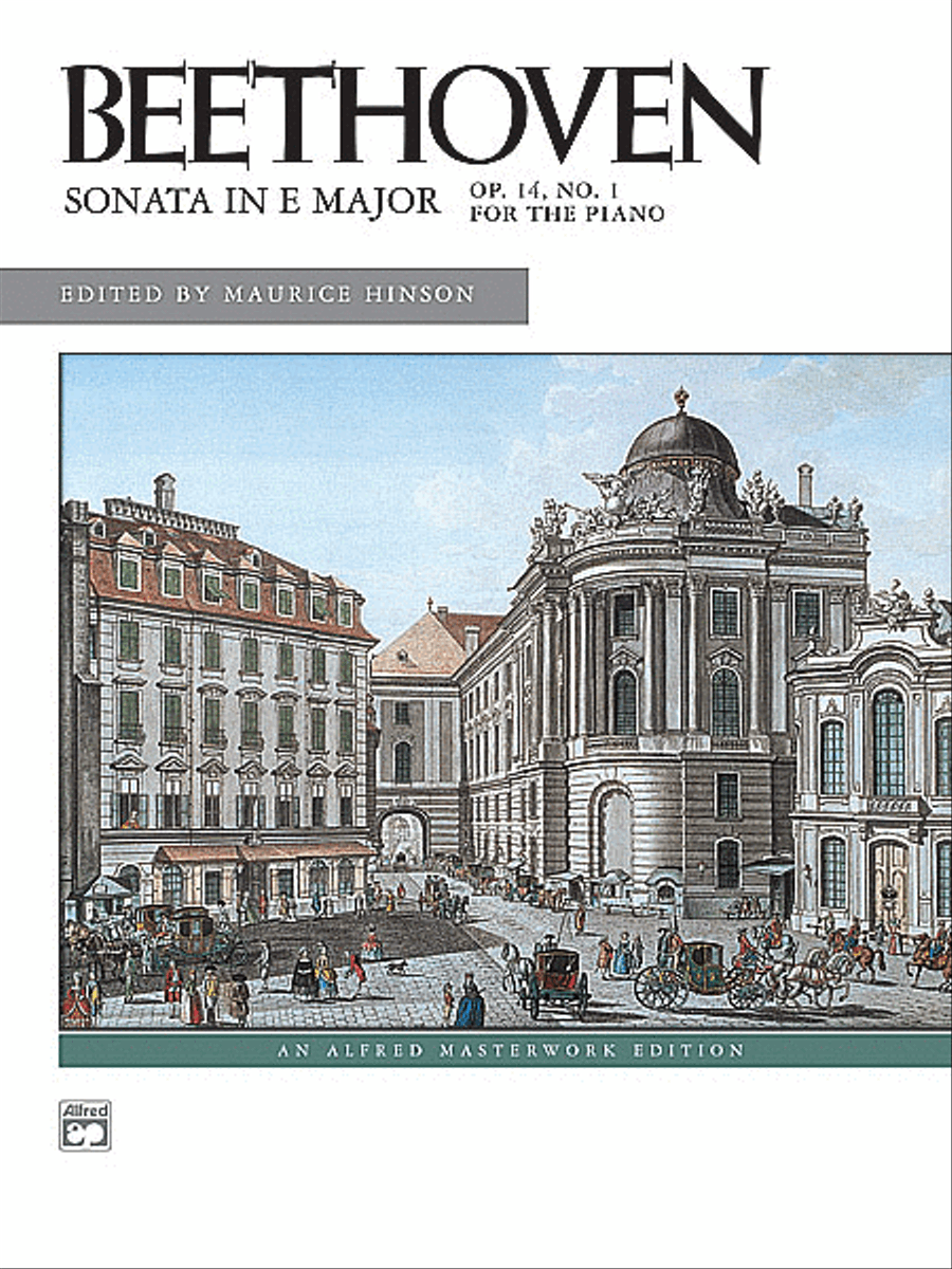 Beethoven: Sonata in E Major, Opus 14, No. 1 Small Ensemble scores gallery preview page 1