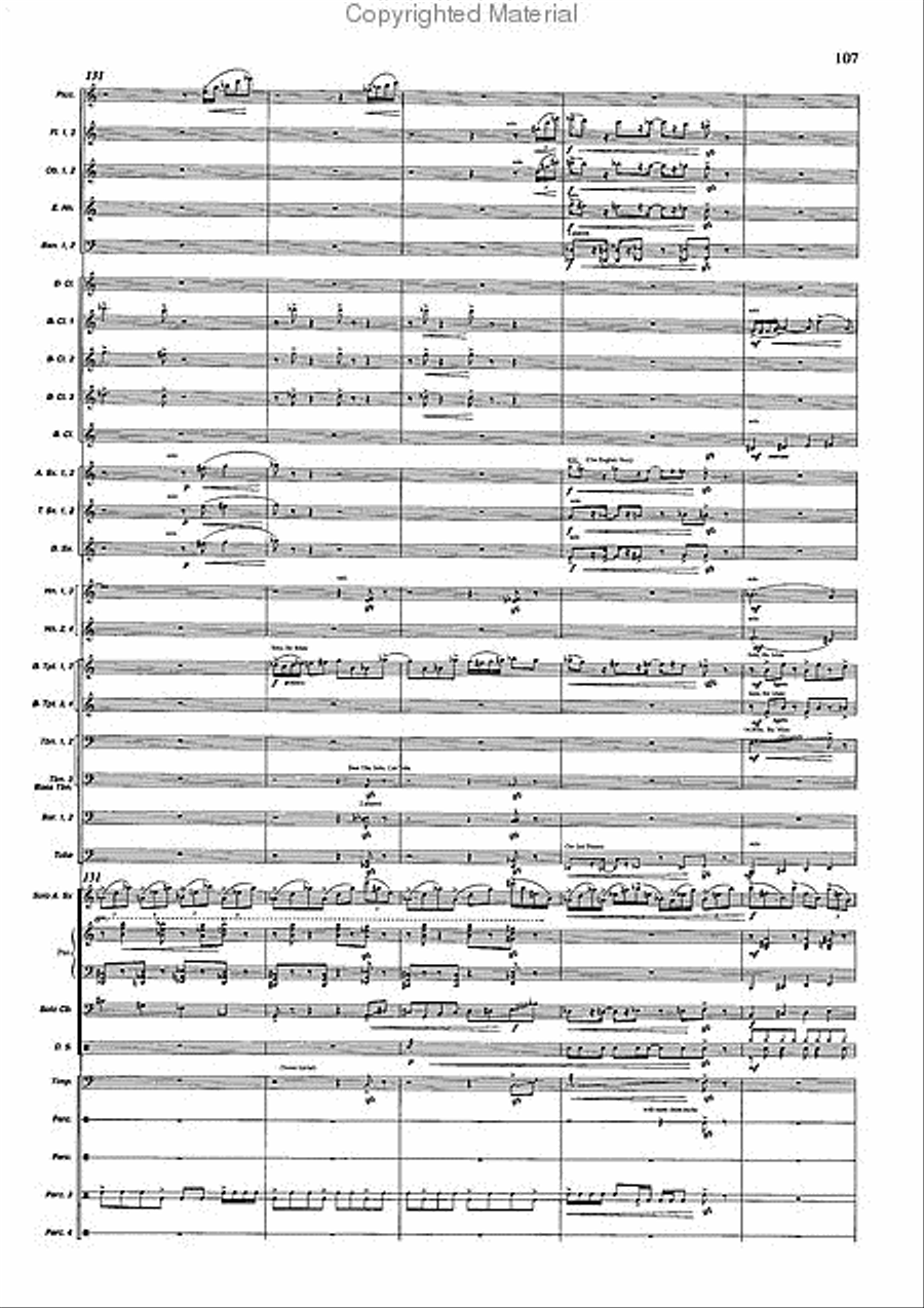 Concertango Concert Band scores gallery preview page 108