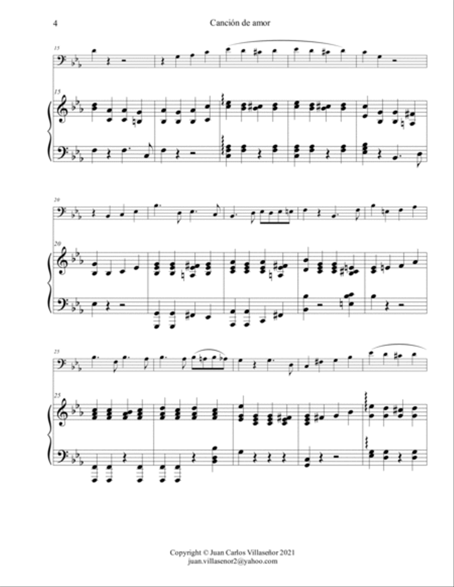 Piezas Mexicanas de Salón (Piano part.) Small Ensemble scores gallery preview page 4