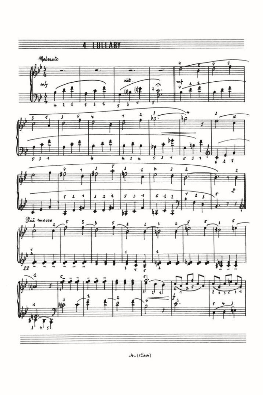 5 Easy Pieces for Young Pianists Piano Solo scores gallery preview page 2